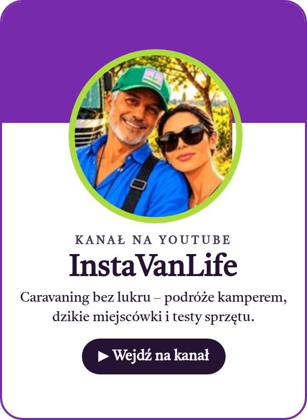 InstaVanLife – kanał o podróżach kamperem na YouTube